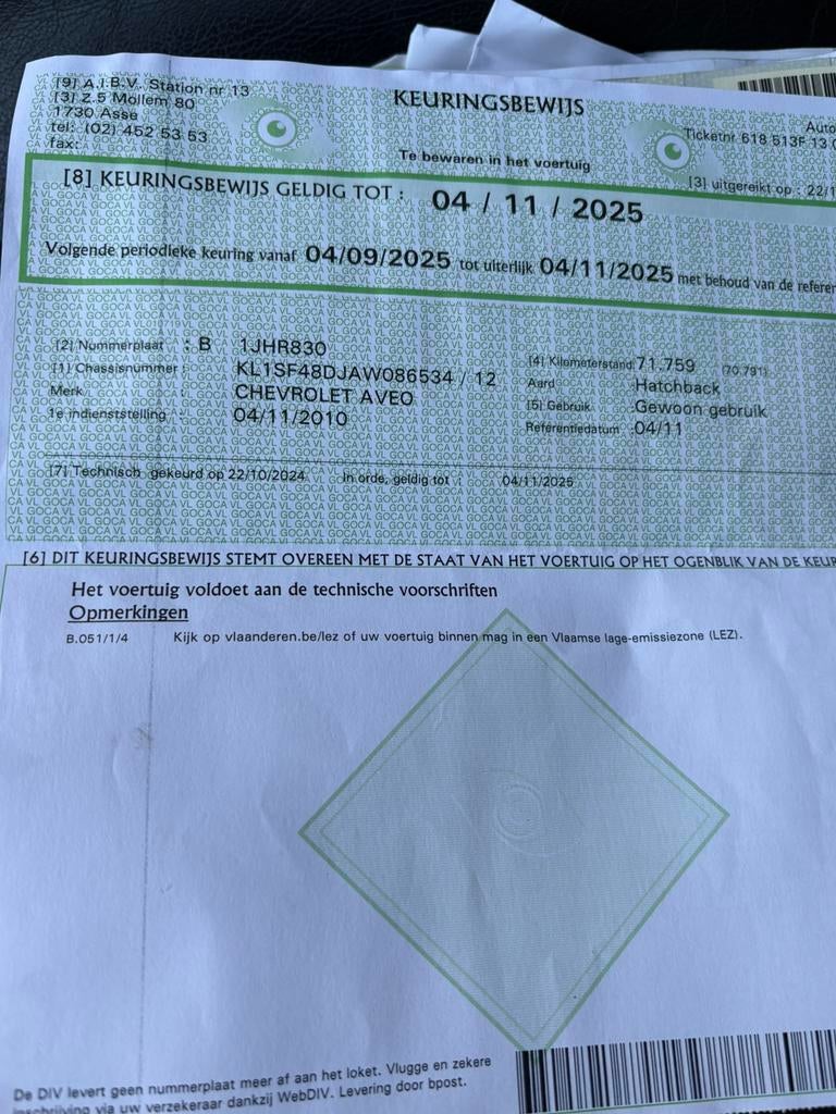Chevrolet aveo, Informatique & Logiciels, Systèmes d'exploitation, Enlèvement, Utilisé