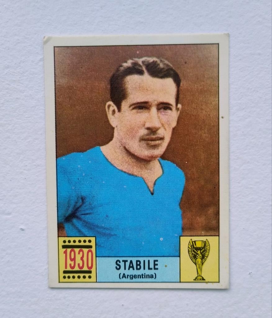Panini Mexico 70 : Stabile (Argentine). 1930, Enlèvement ou Envoi, Comme neuf