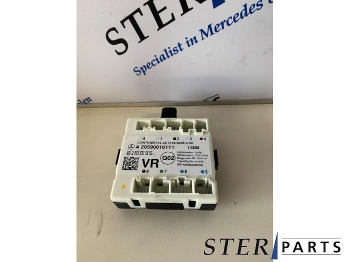 Centrale Deurvergrendelings Module van een Mercedes C-Klasse, Ophalen of Verzenden, 3 maanden garantie, Gebruikt, Mercedes-Benz