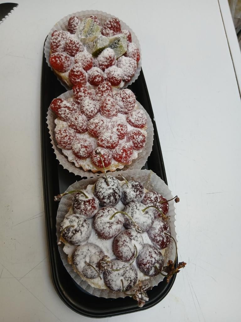 Tartelette framboise kiwi, Ophalen of Verzenden, Zo goed als nieuw