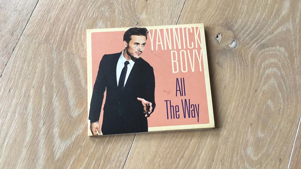 Cd Yannick Bovy All the way 2014, Enlèvement ou Envoi, Comme neuf