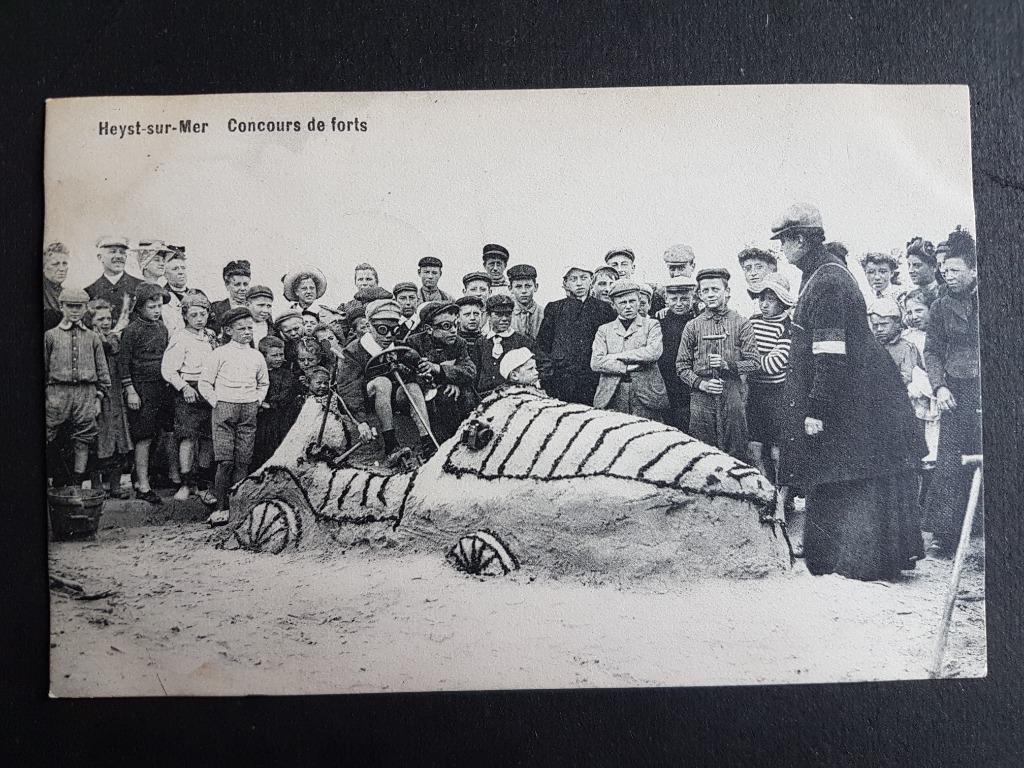 Postkaart Heist Heyst-sur-Mer Concours de forts, Verzenden, Voor 1920, Gelopen, West-Vlaanderen