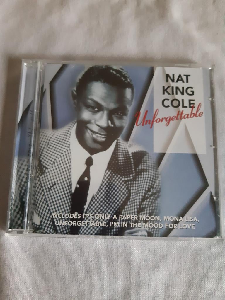 CD NAT KING COLE (Unforgettable)., Ophalen of Verzenden, Zo goed als nieuw, R&B