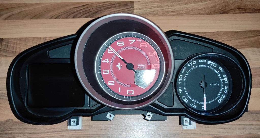 Compteur Ferrari California réparation compte-tours., Autos : Pièces & Accessoires, Tableau de bord & Interrupteurs, Ferrari, Utilisé