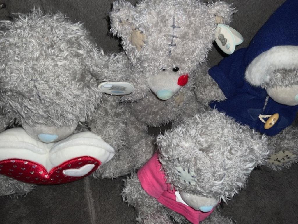 Lot Me to You beertjes zithoogte 18-20 cm, Verzamelen, Ophalen, Stoffen beer, Me To You