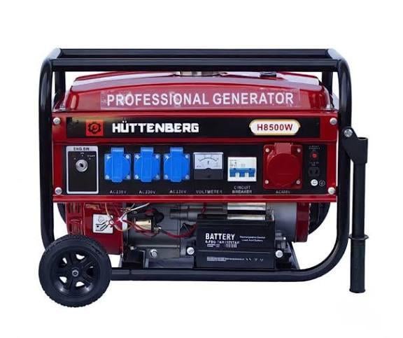 Aggregaat/generator benzine 8500w nieuw gratis bezorging, Bricolage & Construction, Neuf, Enlèvement ou Envoi, 10 à 30 kVA, Démarrage électrique