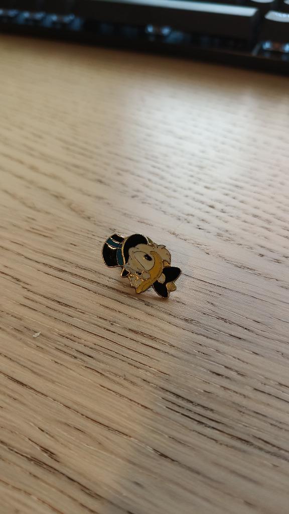 Ducktales Dagobert Duck pin, Verzamelen, Ophalen, Gebruikt, Figuurtje, Speldje of Pin