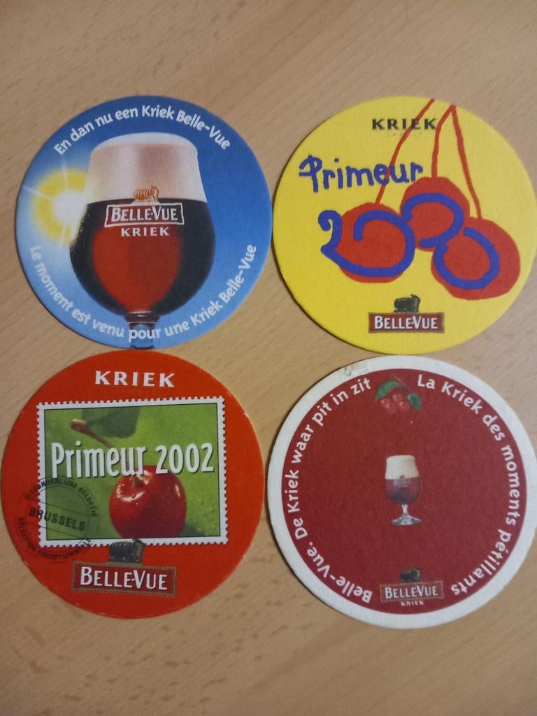 Bierviltjes Belle-Vue (168), Ophalen of Verzenden, Zo goed als nieuw