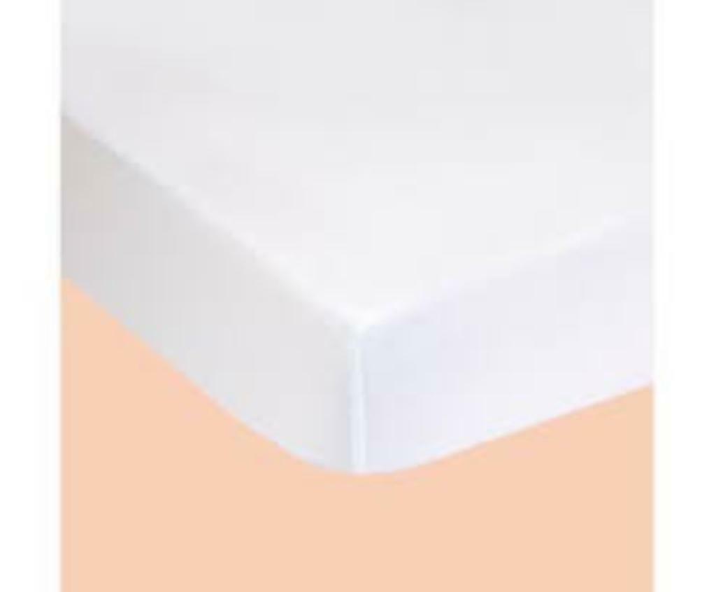 drap housse matelas blanc 140X200, Ophalen, Zo goed als nieuw, Wit