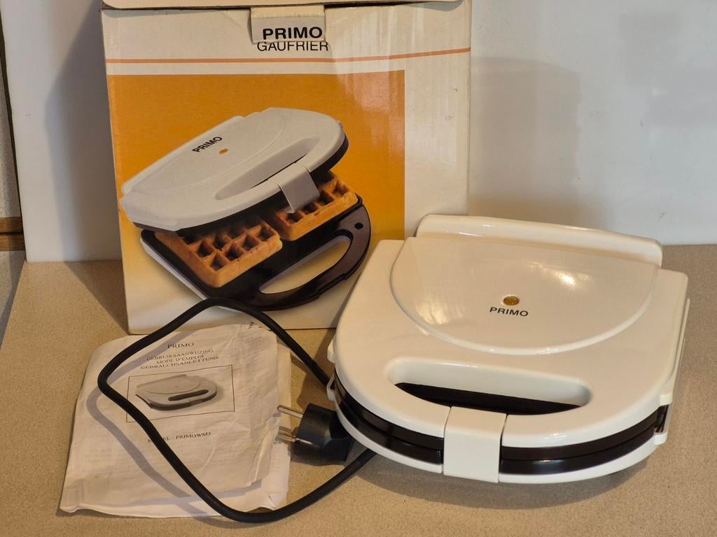 PRIMO wafelijzer model PRIMOWM-3, Electroménager, Enlèvement ou Envoi, Utilisé