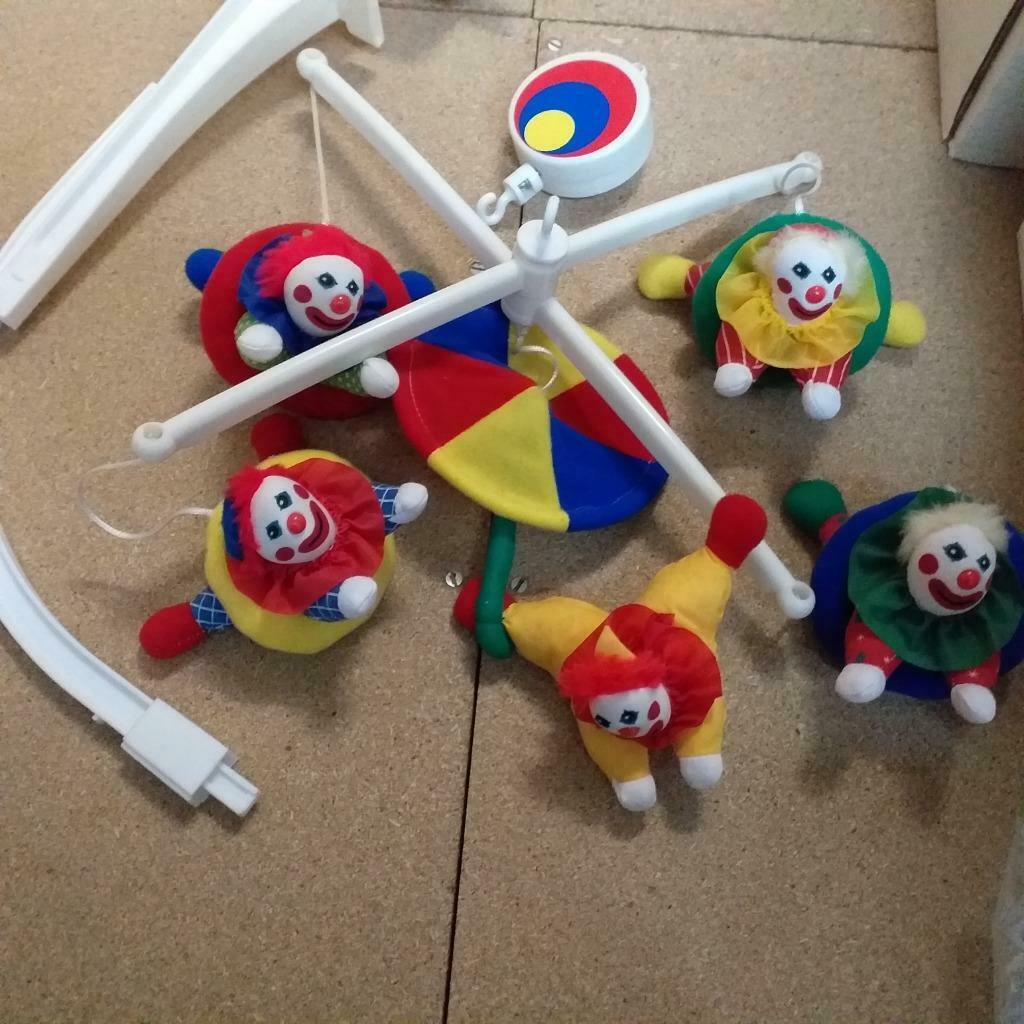 muziekmobiel clowntjes, Enlèvement ou Envoi, Utilisé, Mobile, Sonore
