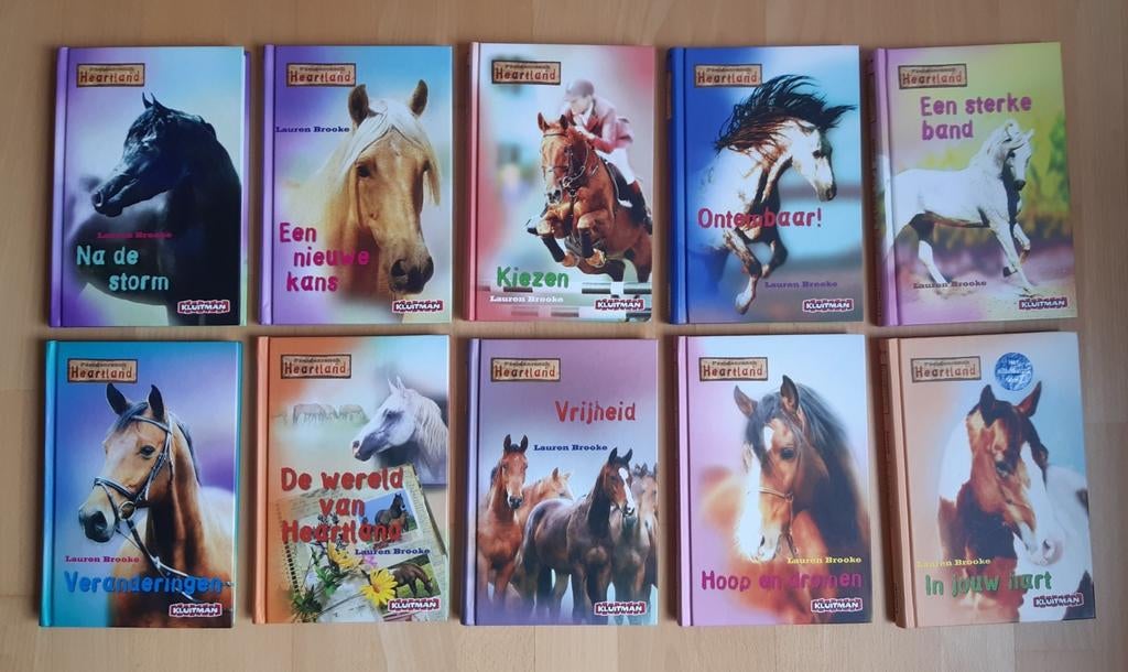 Heartland boekenserie - 5 boeken, Enlèvement ou Envoi, Comme neuf, Lauren Brooke, Fiction