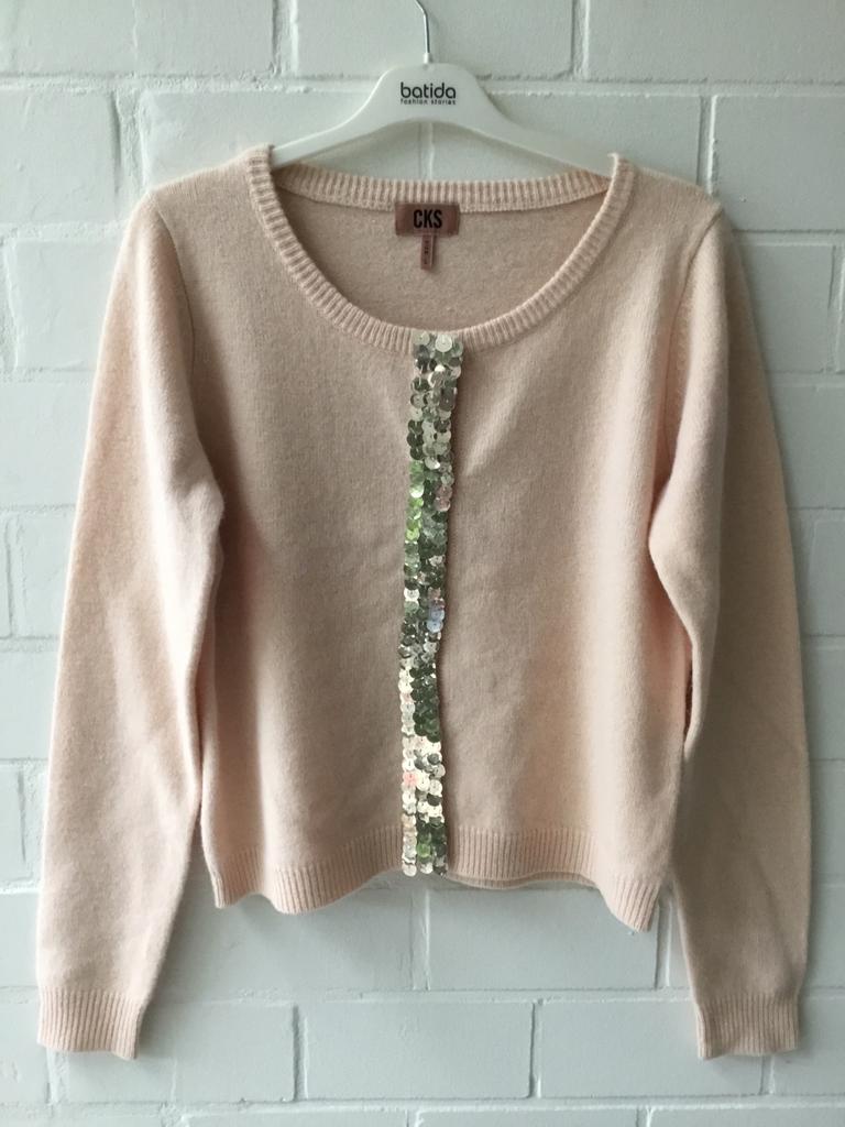 Pull CKS, Enlèvement ou Envoi, Comme neuf, Taille 42/44 (L), Rose