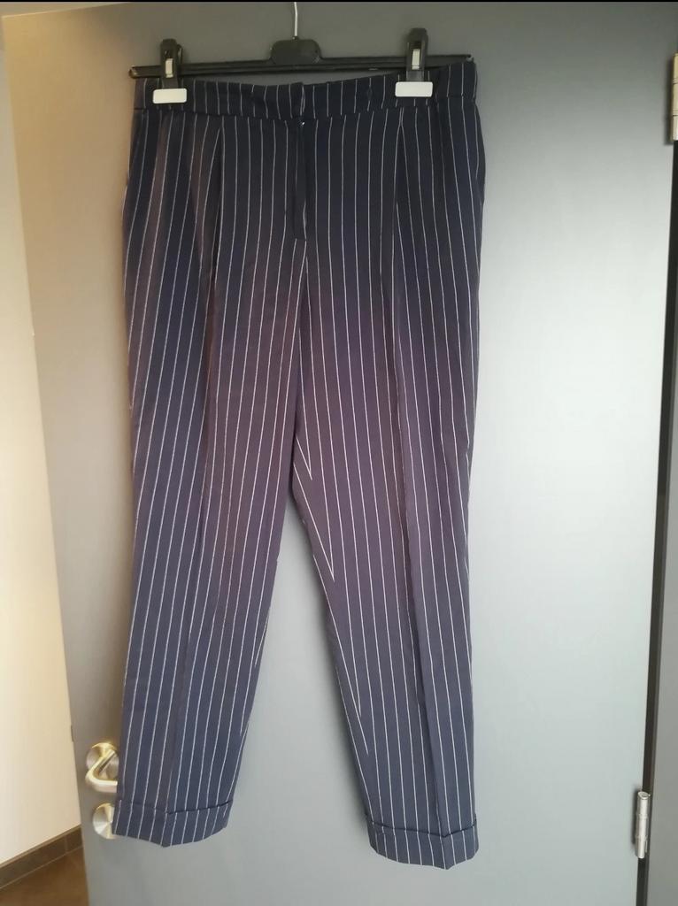 Klassevolle broek van Four Roses - Maat 40, Blauw, Maat 42/44 (L), Ophalen of Verzenden, Lang
