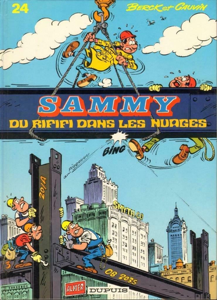 Sammy  ,Du rififi dans les nuages , Première édition, Livres, BD, Enlèvement ou Envoi, Une BD, Utilisé, Cauvin