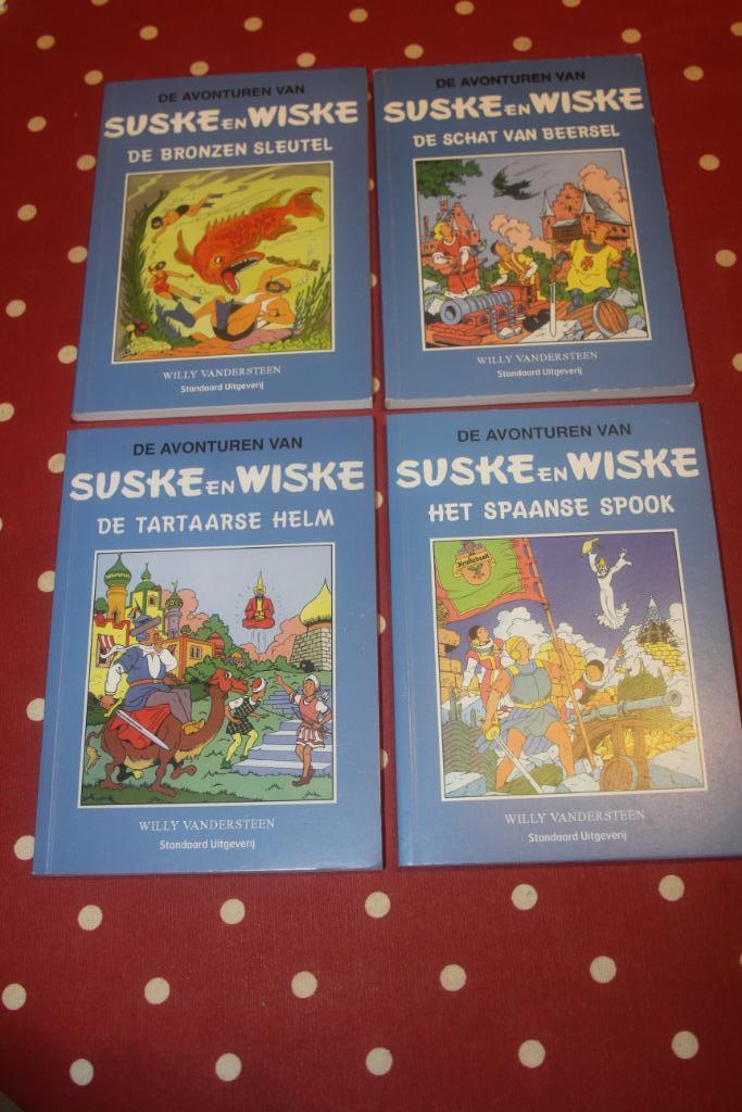 Suske & Wiske   pocketstrips  blauw, Meerdere stripboeken, Ophalen of Verzenden, Zo goed als nieuw, W. Vandersteen