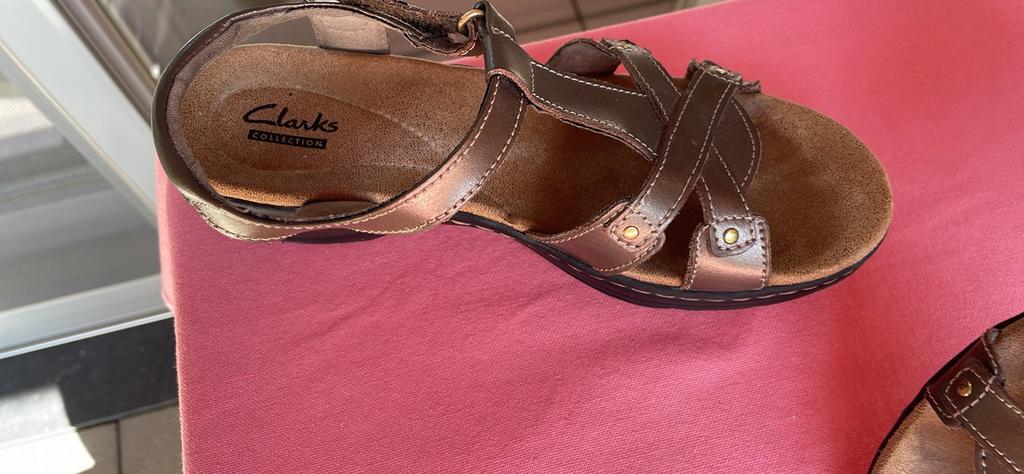Clarks sandalen Maat 38, Comme neuf, Enlèvement, Clarks, Sandales et Mûles