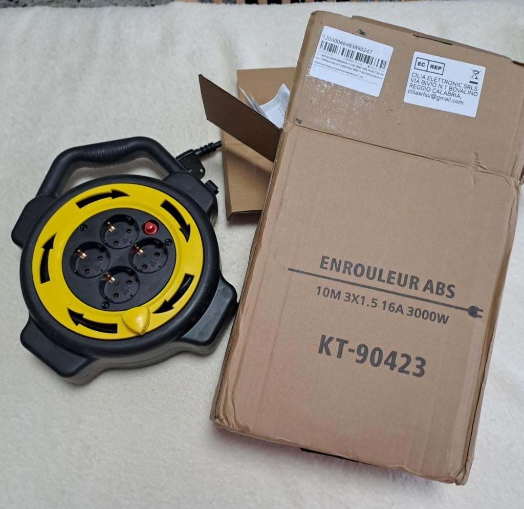 ralonge enrouleur 10 m, Bricolage & Construction, Enlèvement, Neuf