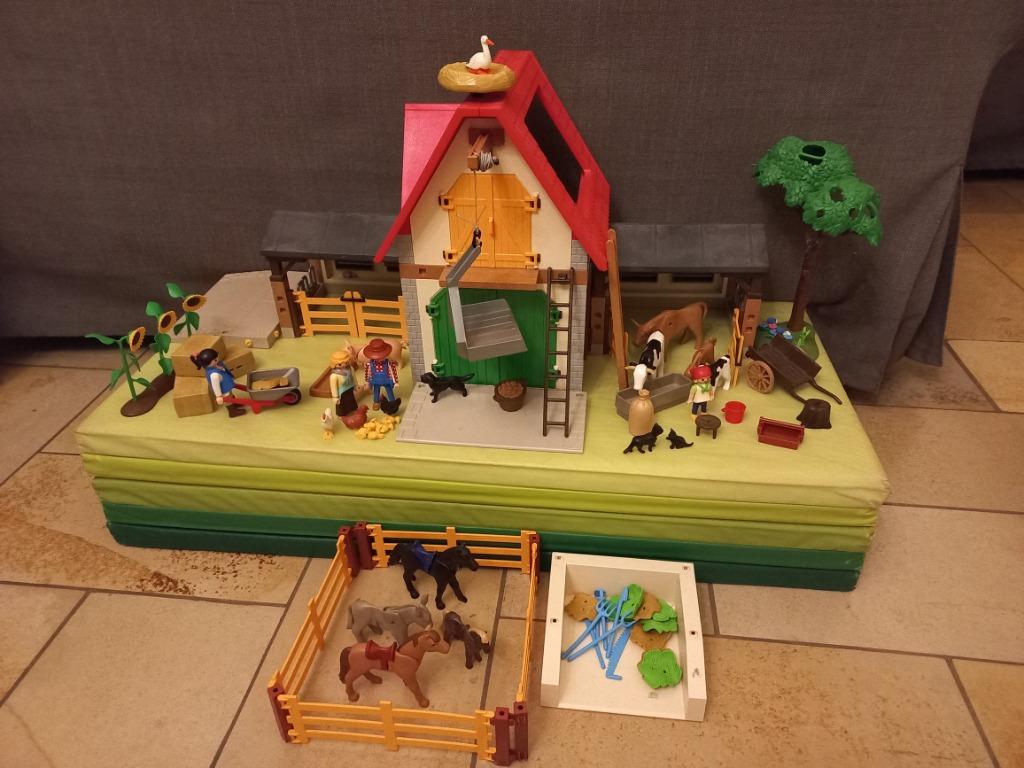 Playmobil boerderij, Ophalen, Zo goed als nieuw, Complete set