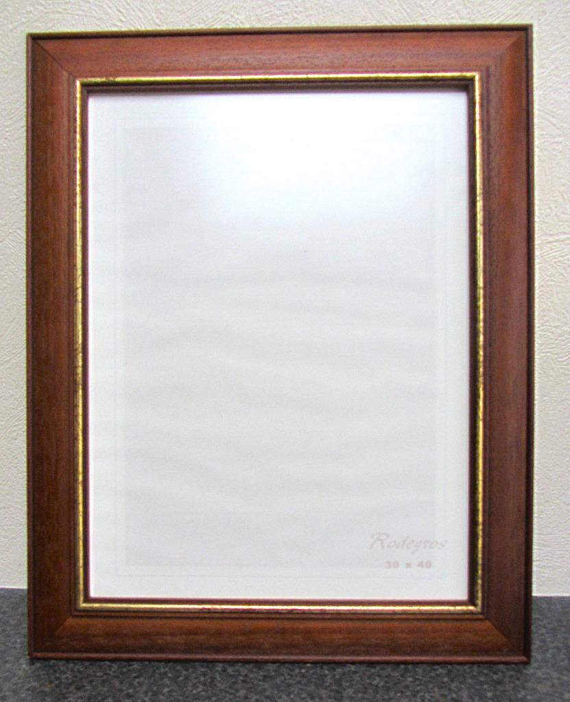 Goud omrande kader 30 x 40, Ophalen of Verzenden