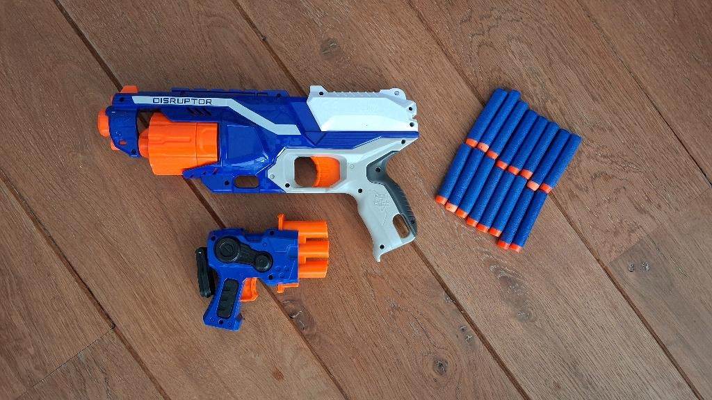 Nerf Disruptor + gratis extra, Enlèvement, Comme neuf