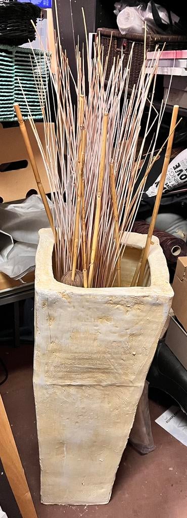 Moderne  Decoratieve vaas 63 cm hoog inclusief inhoud, Maison & Meubles, Accessoires pour la Maison | Colonnes & Piliers, Utilisé