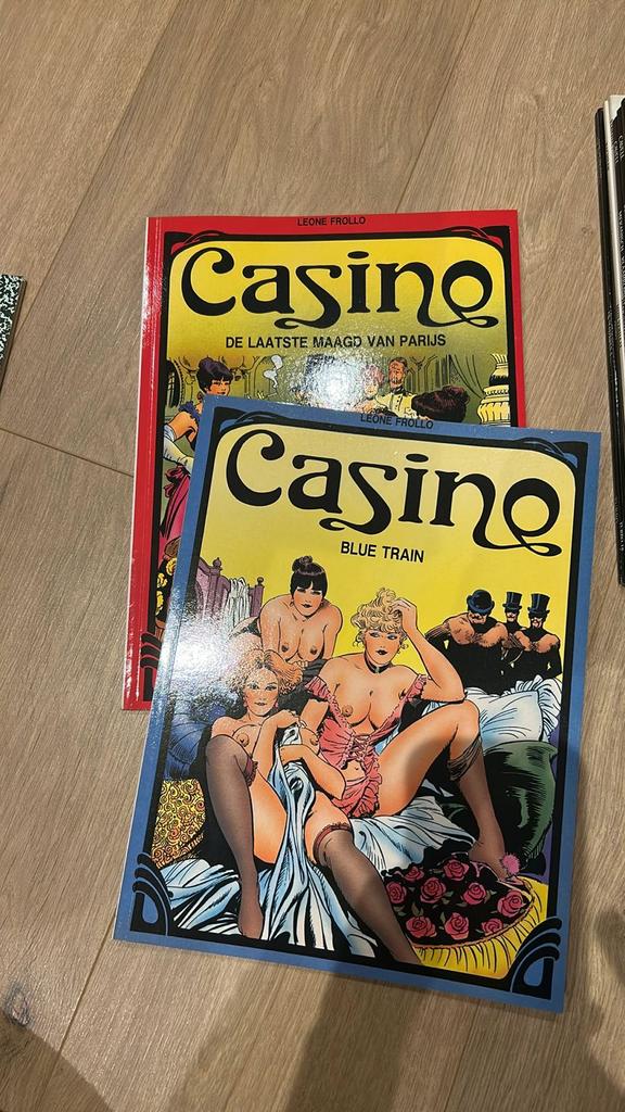 Casino 2 strips voor volwassenen sc 1992, Boeken, Stripverhalen, Ophalen of Verzenden, Zo goed als nieuw