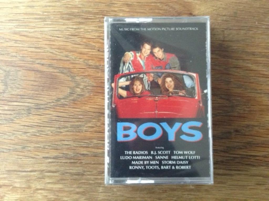 muziekcassette boys, Filmmuziek en Soundtracks, 1 bandje, Ophalen of Verzenden, Origineel