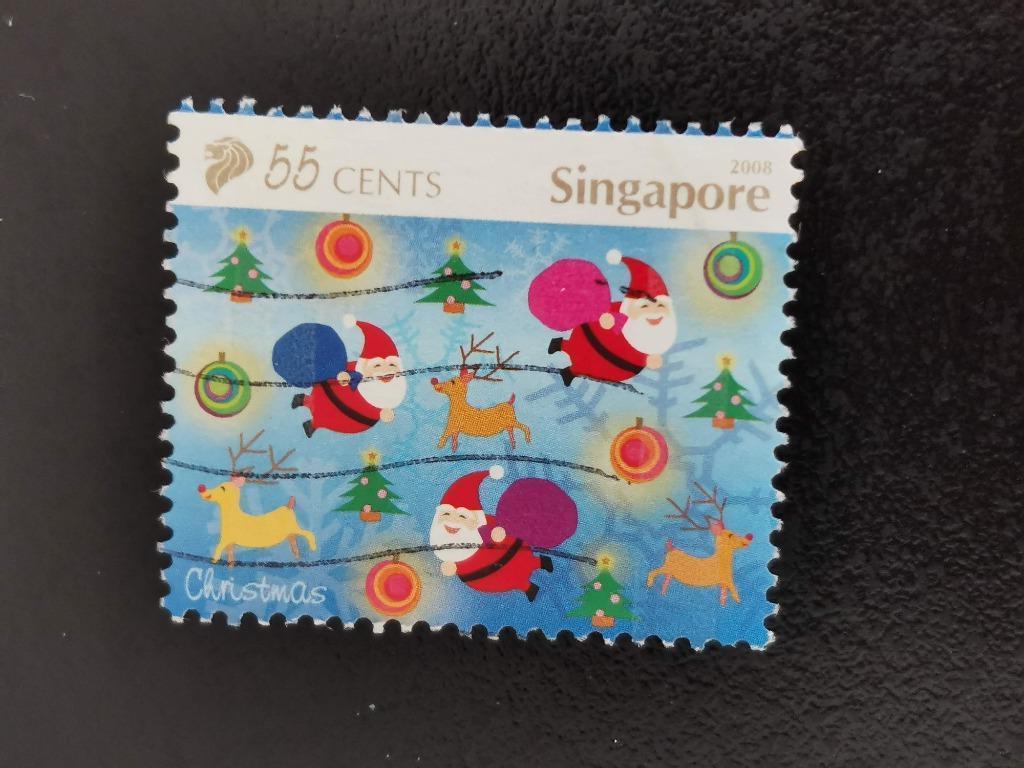 Singapore 2008 - Kerstmis, Ophalen of Verzenden, Gestempeld, Zuidoost-Azië
