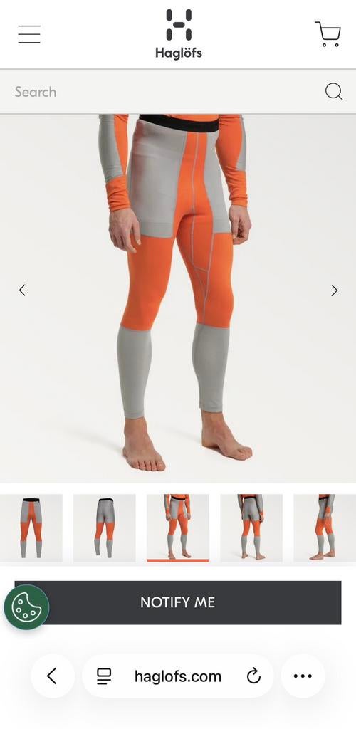 Haglöfs baselayer nieuw maat S merino, Ophalen of Verzenden, Maat 46 (S) of kleiner