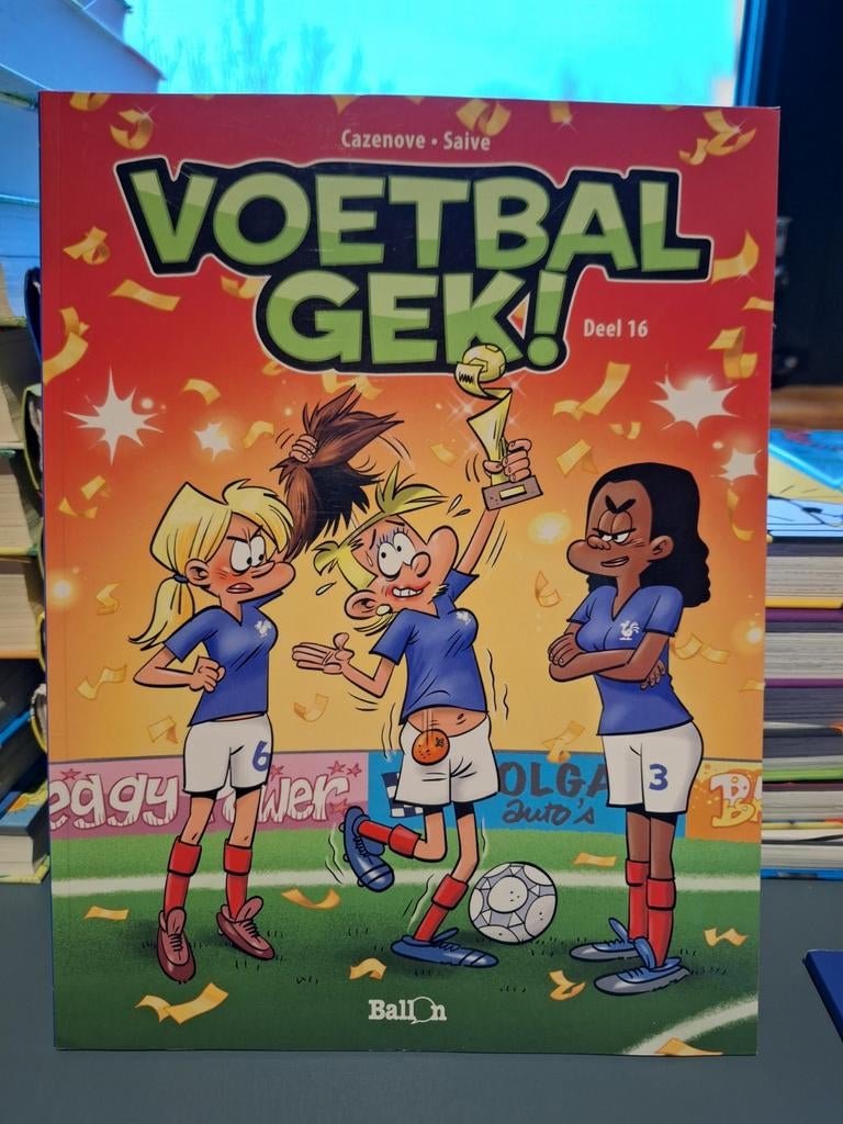 Voetbalgek deel 16, Boeken