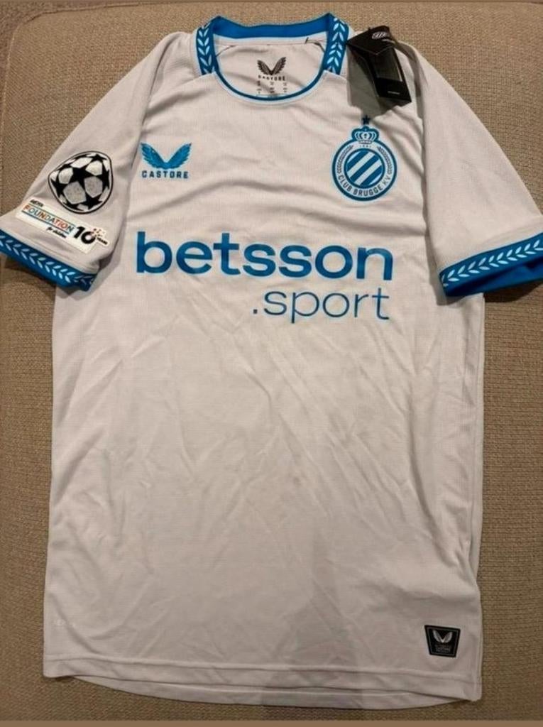 Club Brugge Vermant Voetbal Uitshirt Origineel Nieuw 2025, Envoi, Comme neuf
