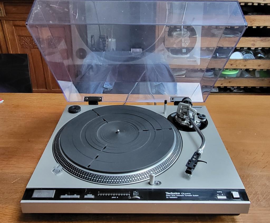Technics 1600 MkII, TV, Hi-fi & Vidéo, Tourne-disques, Utilisé, Tourne-disque, Technics, Automatique, Enlèvement ou Envoi