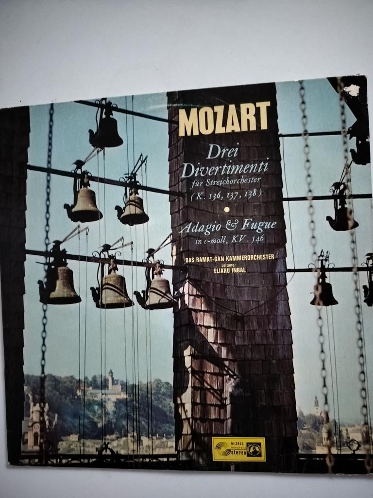 Zeer goede lp Mozart Drei Divertimenti, Ophalen of Verzenden, Zo goed als nieuw