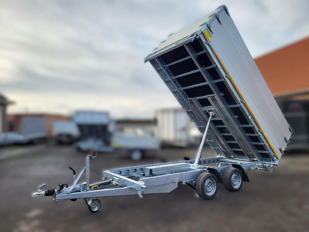 Te koop. 4m x 2m x 1m10. 3500 kg., Auto diversen, Aanhangers en Bagagewagens, Ophalen, Nieuw