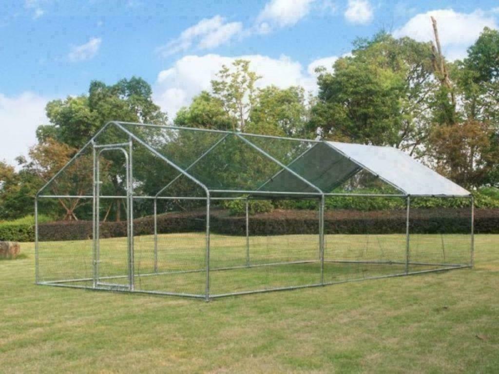 Poulailler enclos poule parc poule chatière volière jardin, Verzenden, Nieuw
