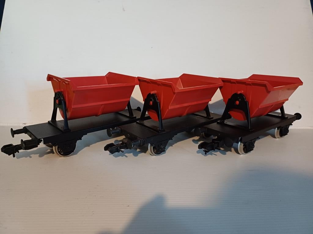 Marklin Maxi kiepwagens, Enlèvement ou Envoi, Wagon, Comme neuf, Courant continu ou Courant alternatif