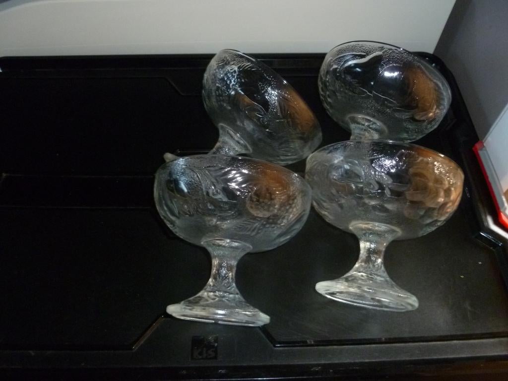ijsbeker, Huis en Inrichting, Keuken | Servies, Nieuw, Overige typen, Glas, Ophalen of Verzenden