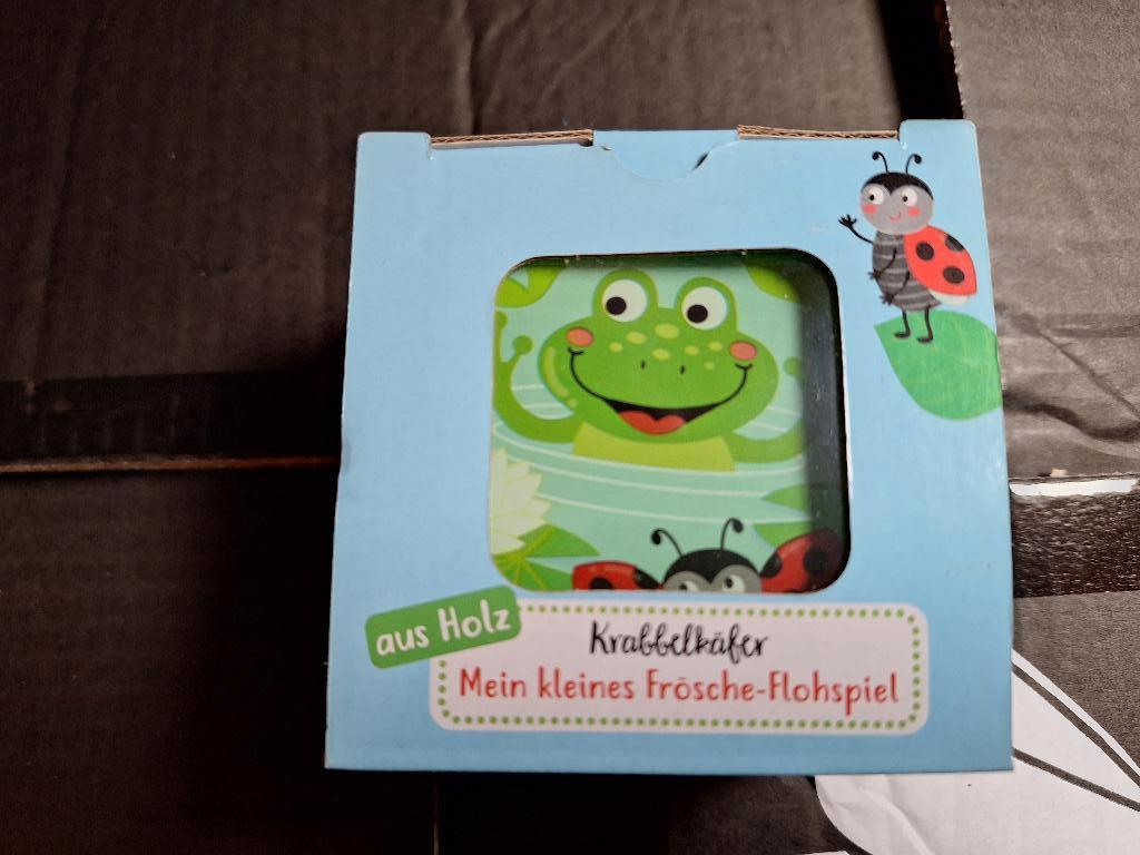 Vlooienspel Krabbelkäfer Junior Hout Groen 29-delig nieuw, Hobby en Vrije tijd, Ophalen of Verzenden