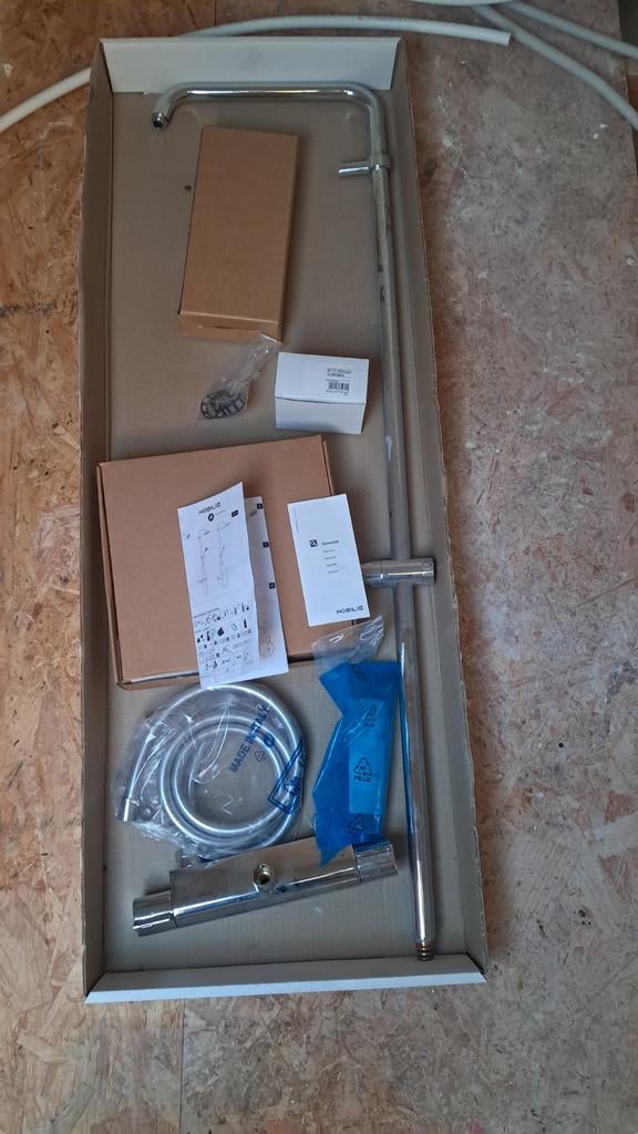 douchezuil Nobili nordica 2.0 croom, Doe-het-zelf en Bouw, Ophalen of Verzenden