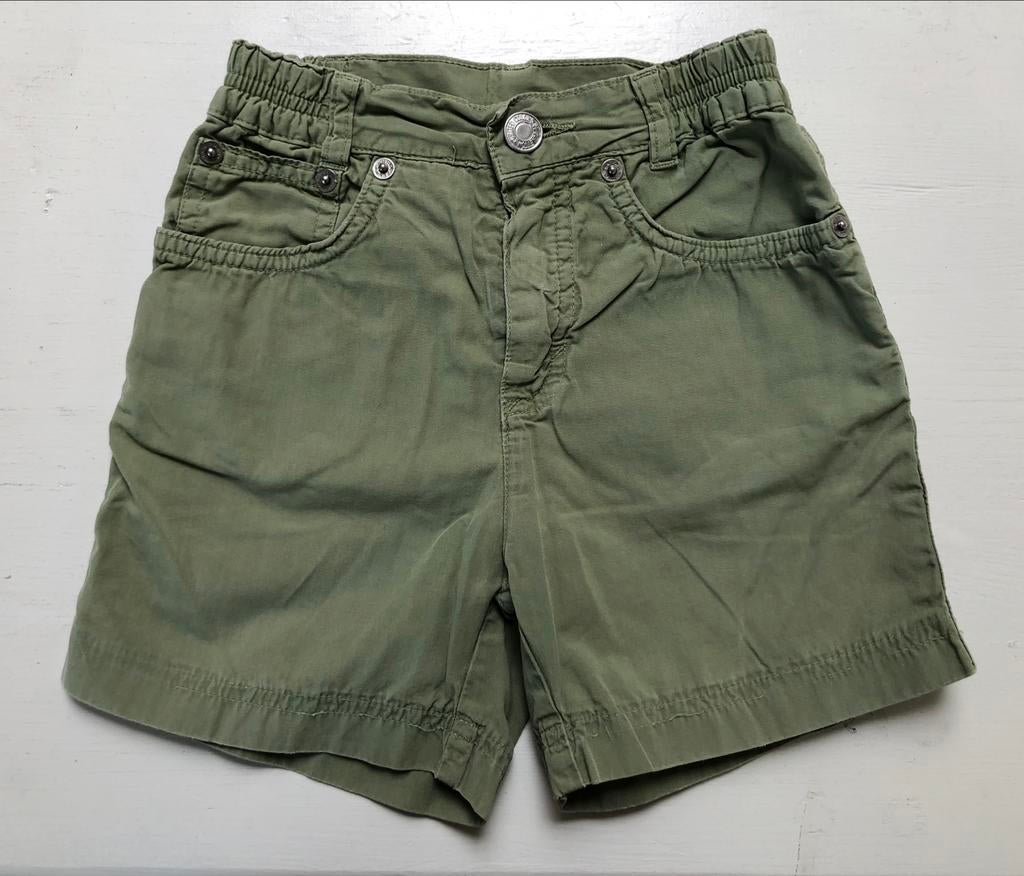 zomer shortje baby Benetton 2 j 92 groen, Broek, Gebruikt, Jongen of Meisje, Ophalen of Verzenden