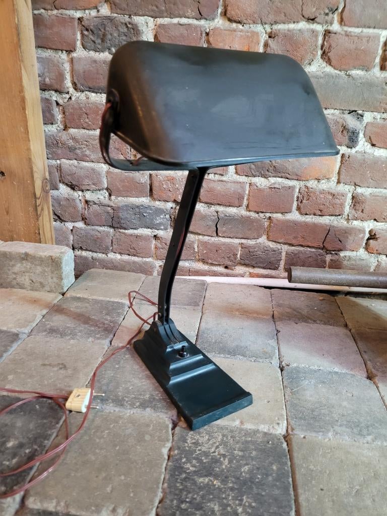 Lampe de bureau vintage Erpé modèle 52, Enlèvement, Utilisé
