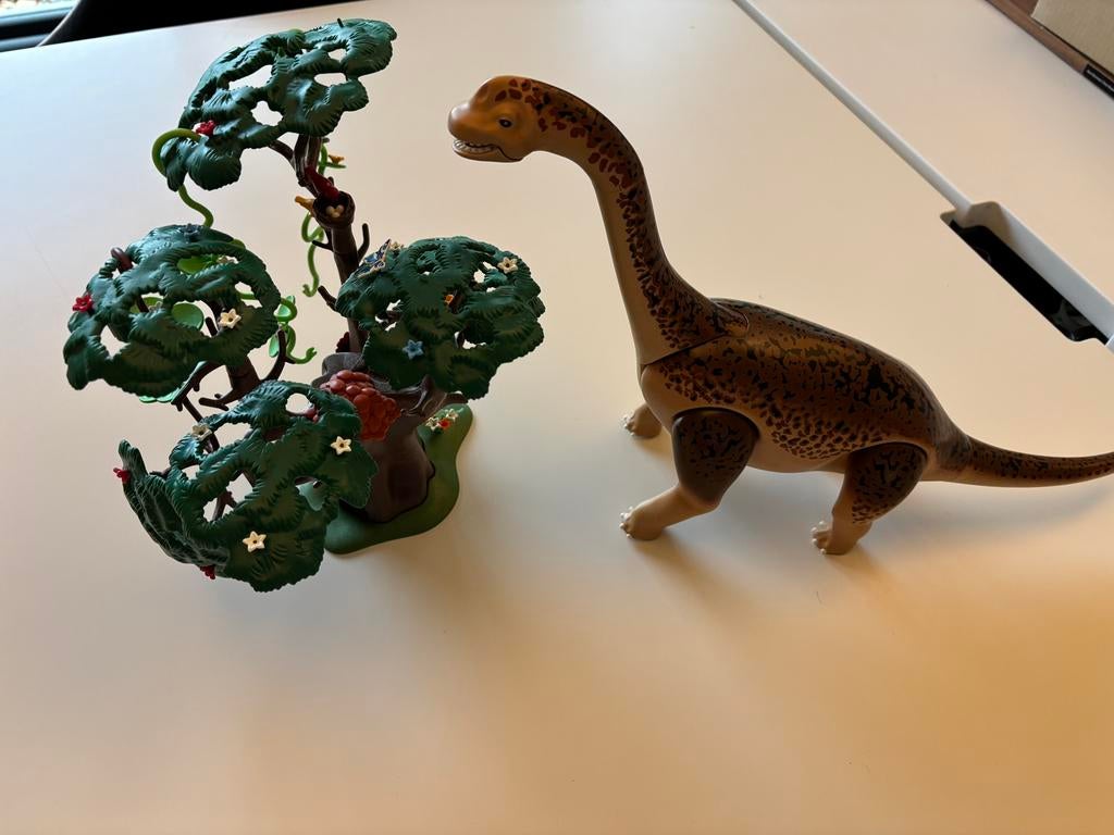 Playmobil grote dino met boom, Kinderen en Baby's, Speelgoed | Playmobil, Ophalen, Gebruikt
