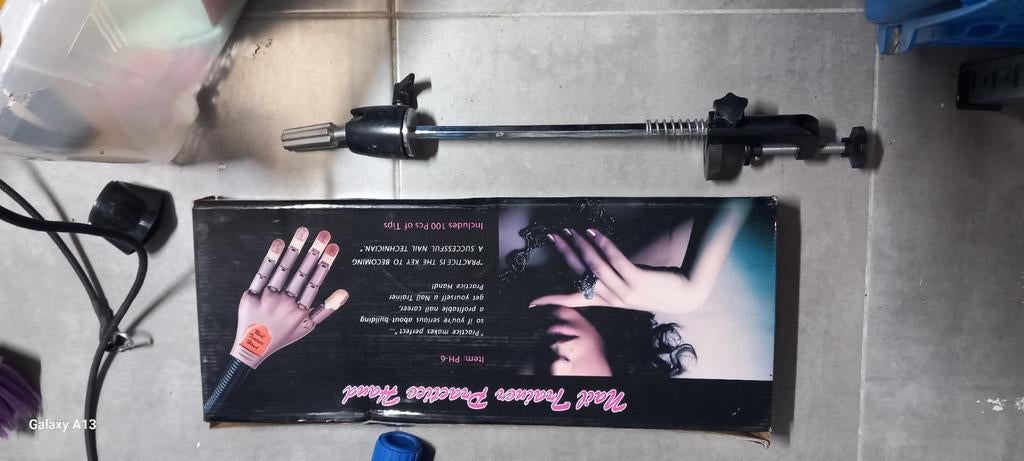 Statief en beginner nagel oefenhand, Ophalen of Verzenden