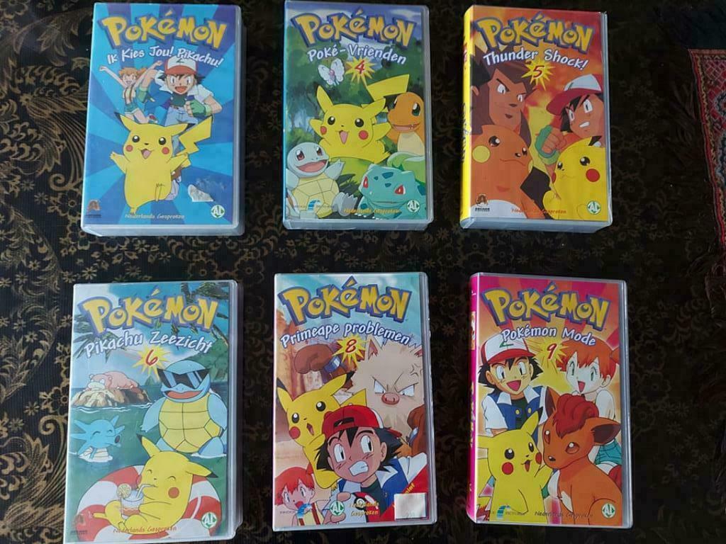 Pokémon VHS, Alle leeftijden, Ophalen of Verzenden, Zo goed als nieuw, Tekenfilms en Animatie