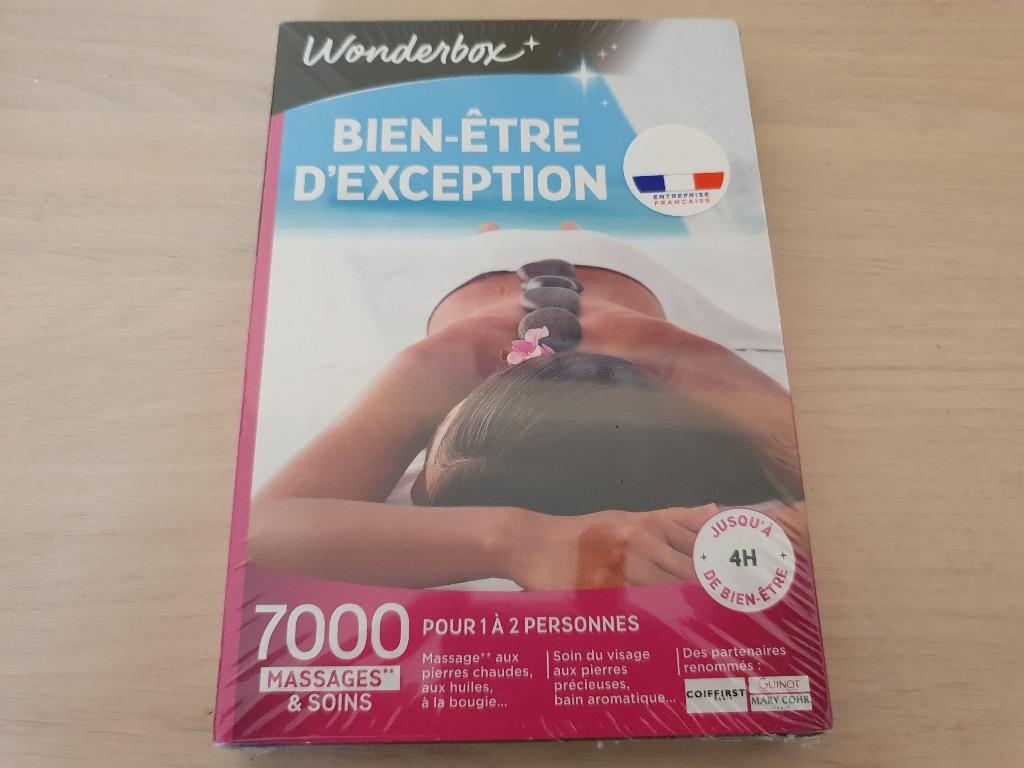 Nouveau coffret wonderbox Bien-Être d'Exception, Enlèvement ou Envoi, Neuf, Autres types