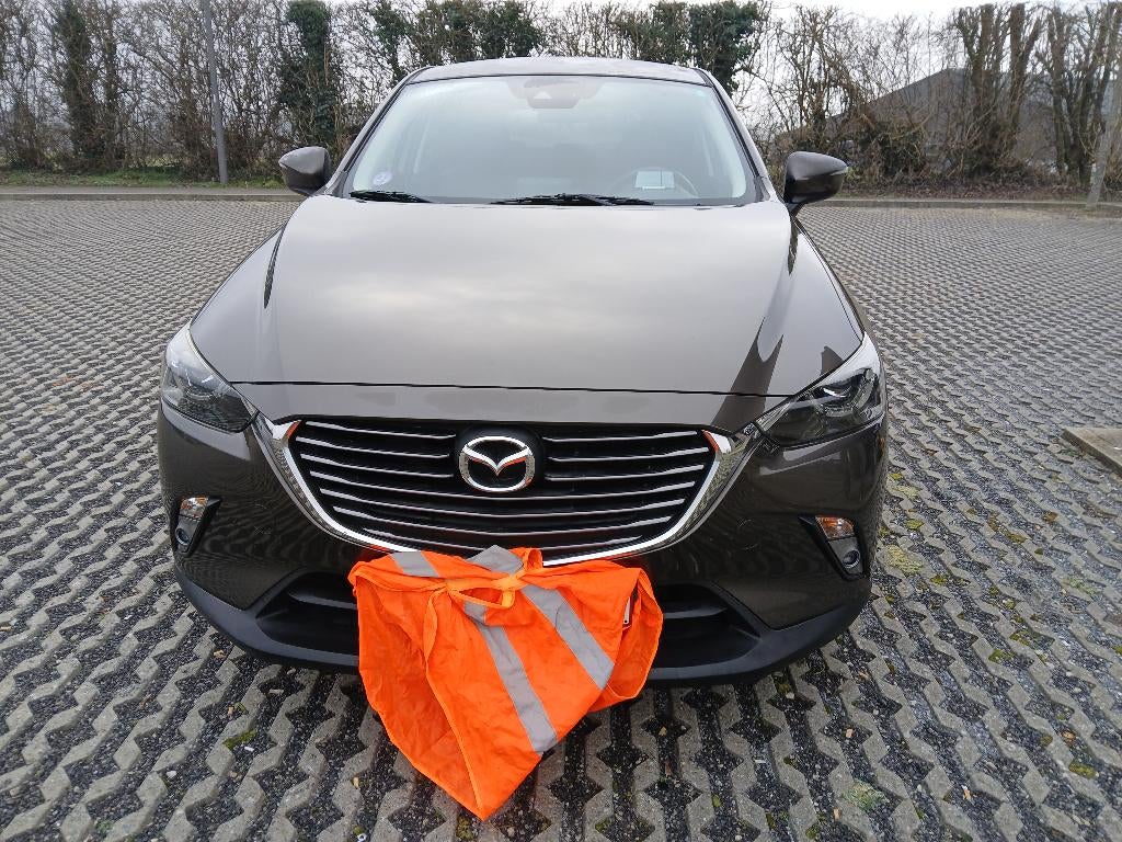 VENDS MAZDA CX 3, Auto's, Mazda, Euro 5, Bruin, Leder, 5 deurs