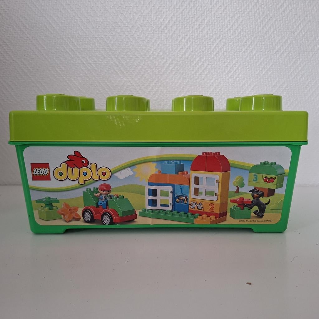 Lego duplo complete set met opbergbox, Ophalen of Verzenden, Zo goed als nieuw