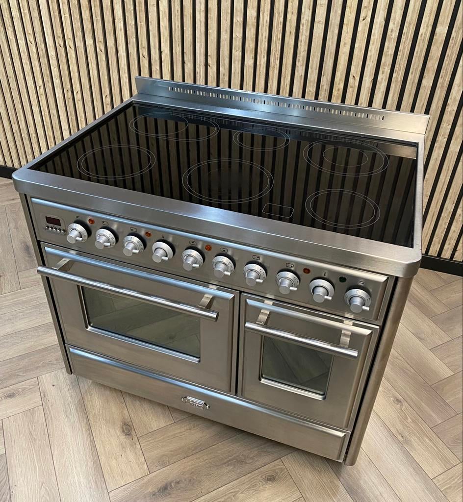 Luxe Boretti Majestic Keramisch 100 cm + 2 Ovens, Warmhoudplaat, 60 cm of meer, Keramisch, Energieklasse A of zuiniger