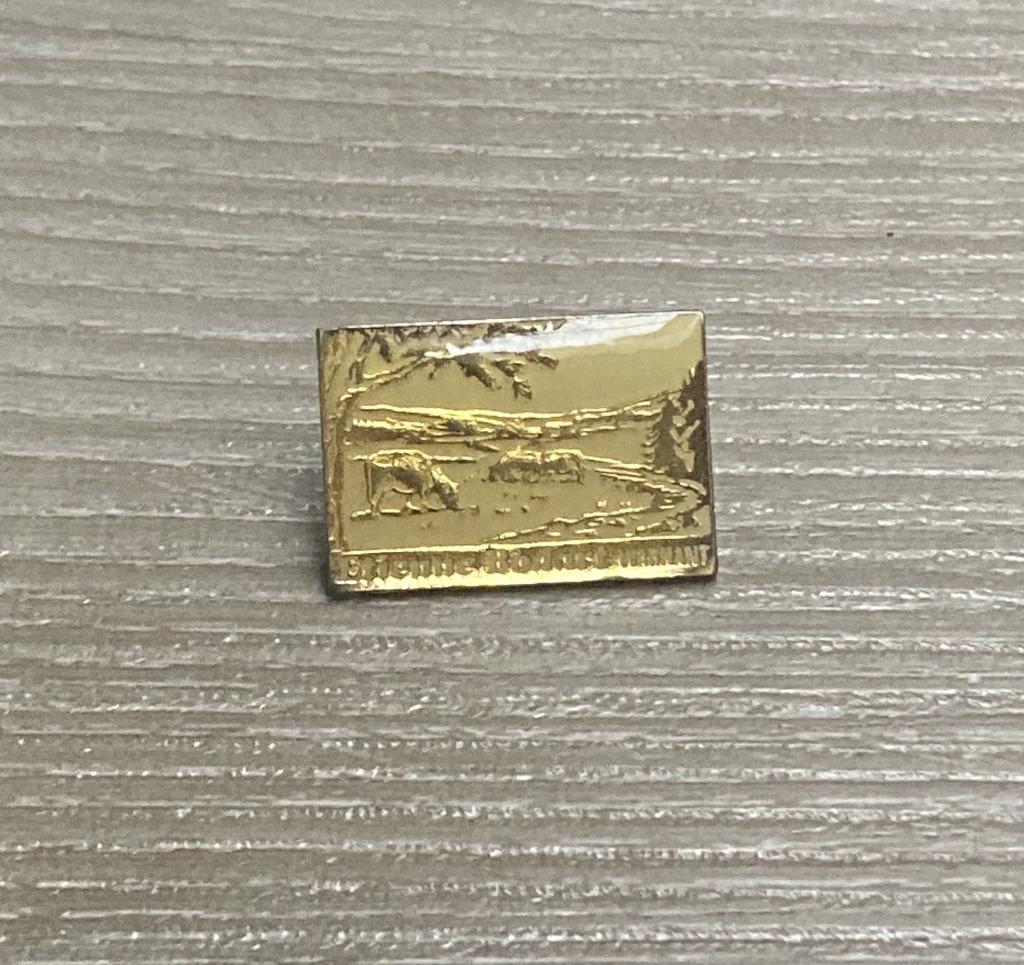 PIN - ETIENNE BODART - WARNANT - NAMUR - LAITERIE, Envoi, Utilisé, Autres sujets/thèmes, Insigne ou Pin's